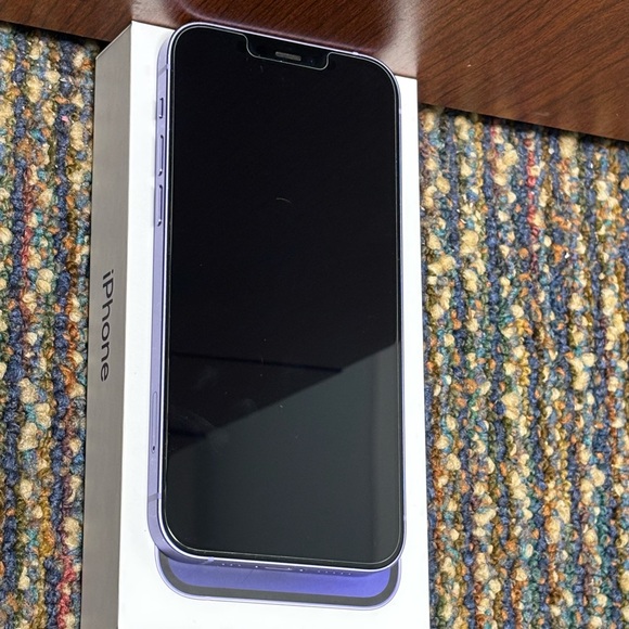 iPhone 12 Purple 64GB (Model MJN13LL/A) Verizon unlocked Great Condition - Picture 9 of 13